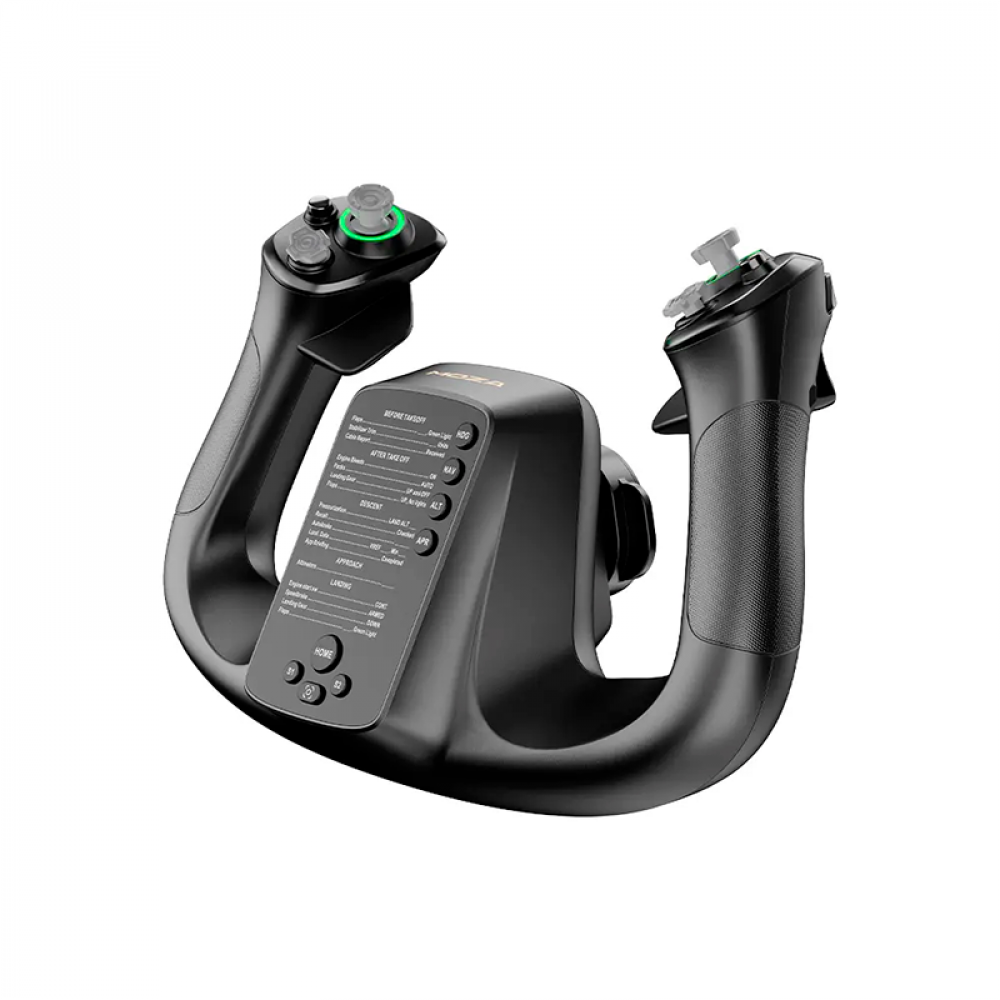 Moza MFY Yoke Handle - авиационный штурвал для базы AY210