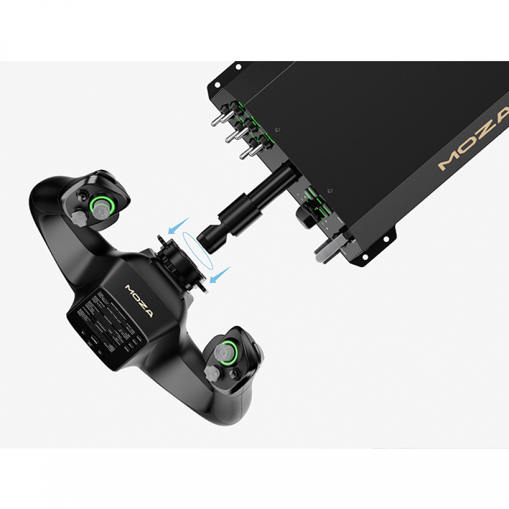 Moza AY210 Force Feedback Yoke Base - база авиационного штурвала