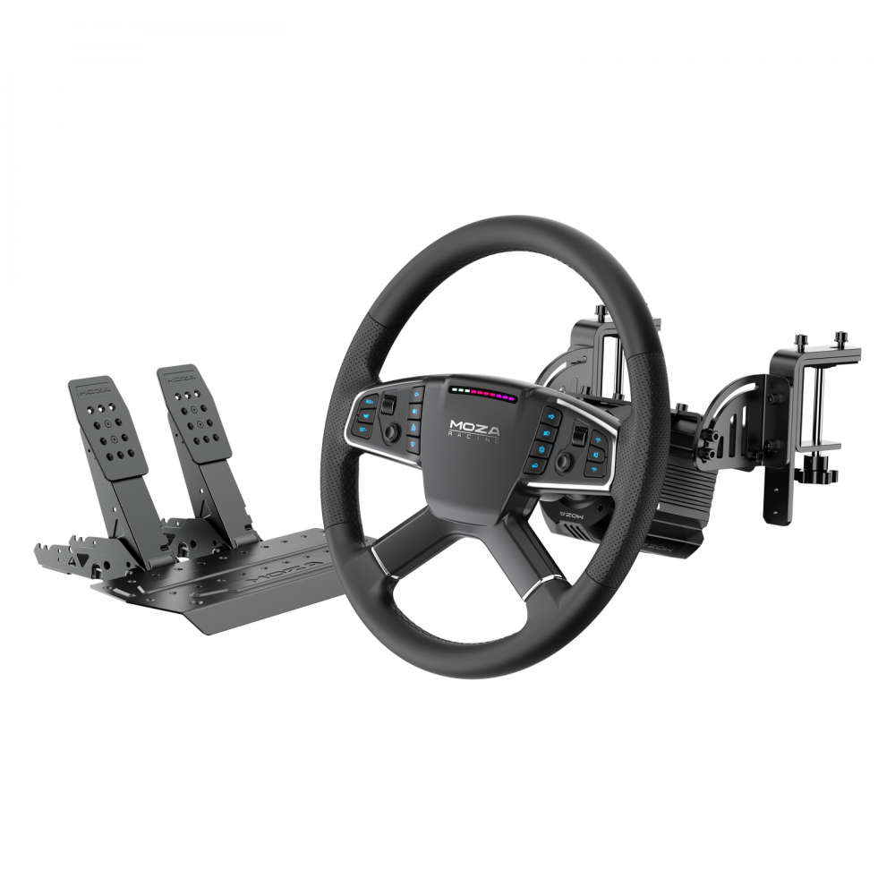 MOZA R5 Pro Truck Driving Simulator