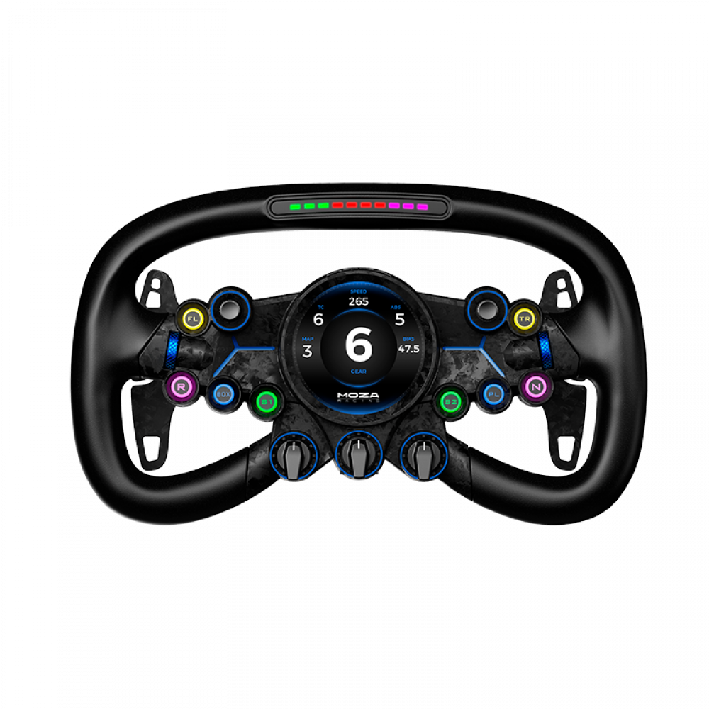 Moza Vision GS - руль с сенсорным дисплеем