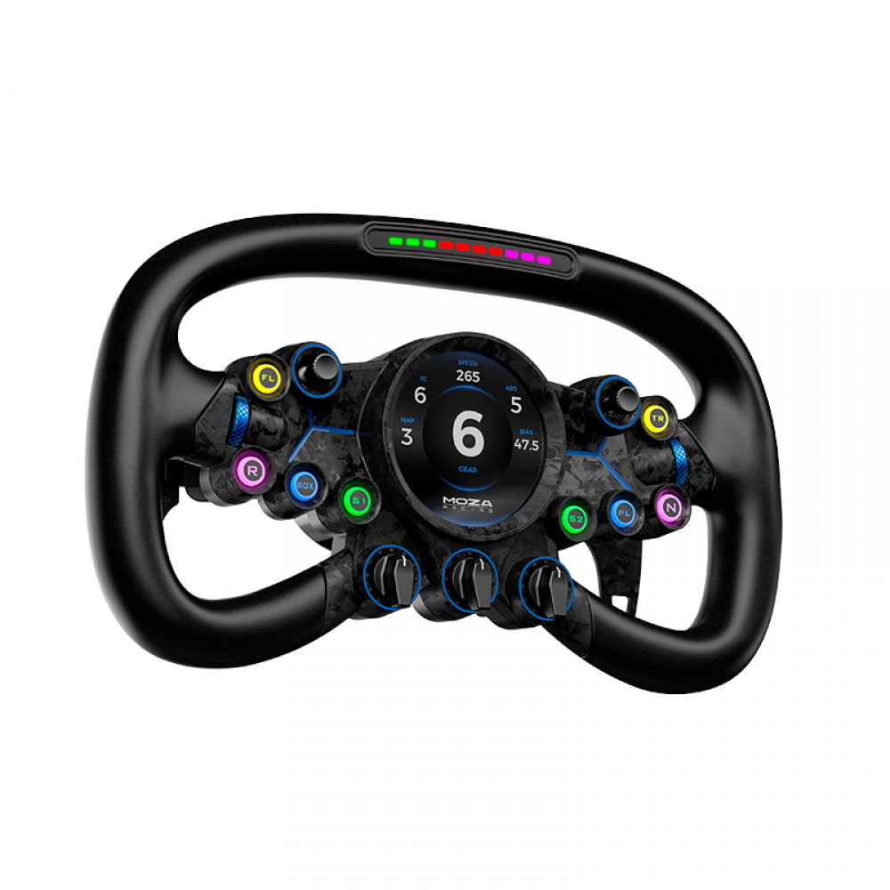 Moza Vision GS - руль с сенсорным дисплеем
